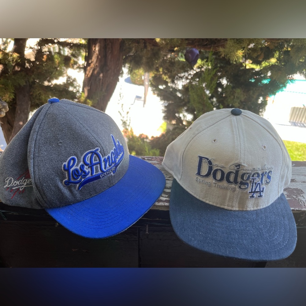 Bundle LA Dodgers Hats + Green LA hat